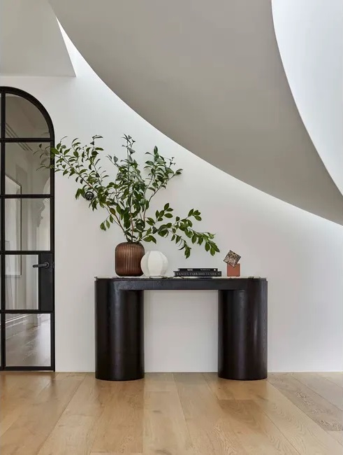 Pluto Ocean Marble Console Table - Image 2
