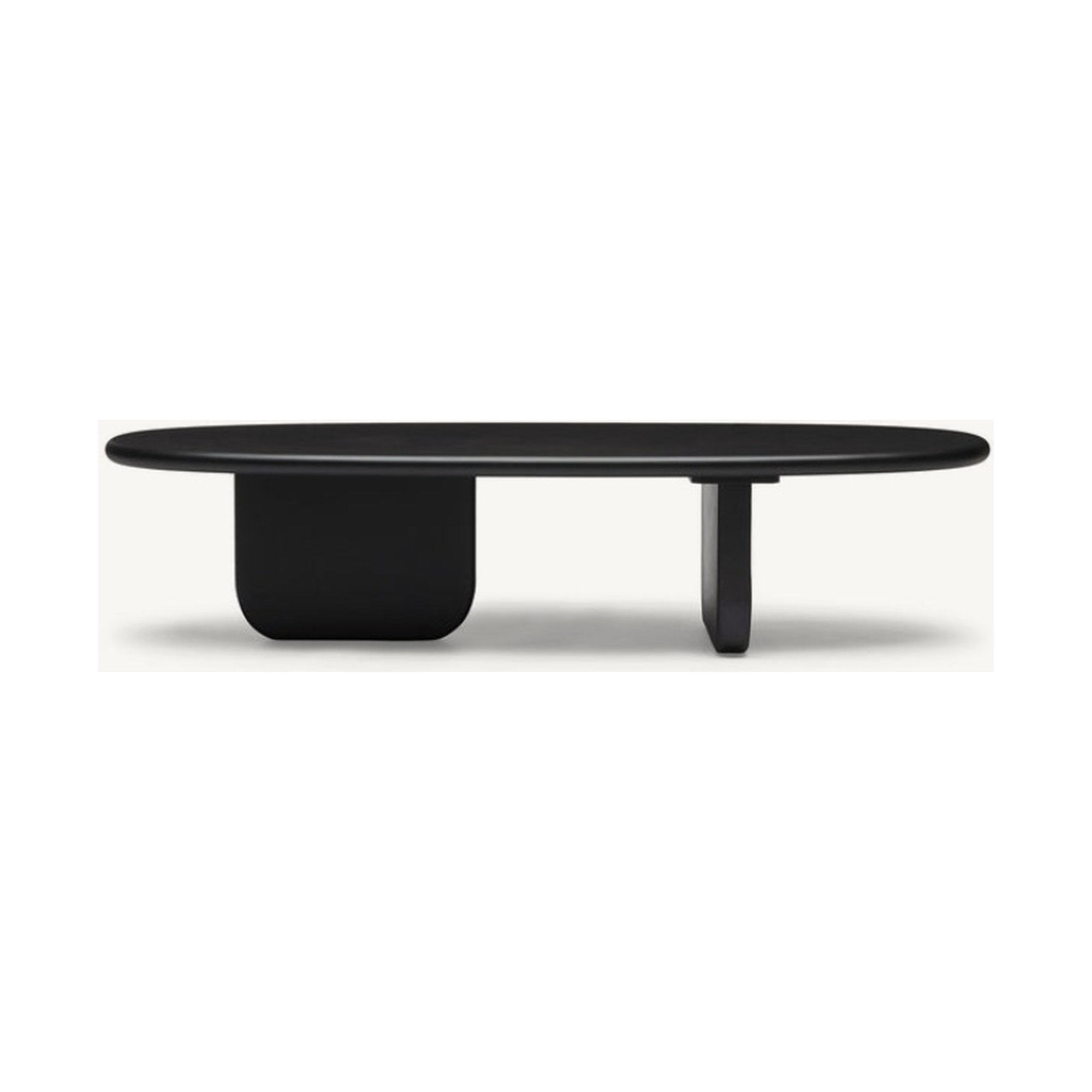 Aura oval coffee table