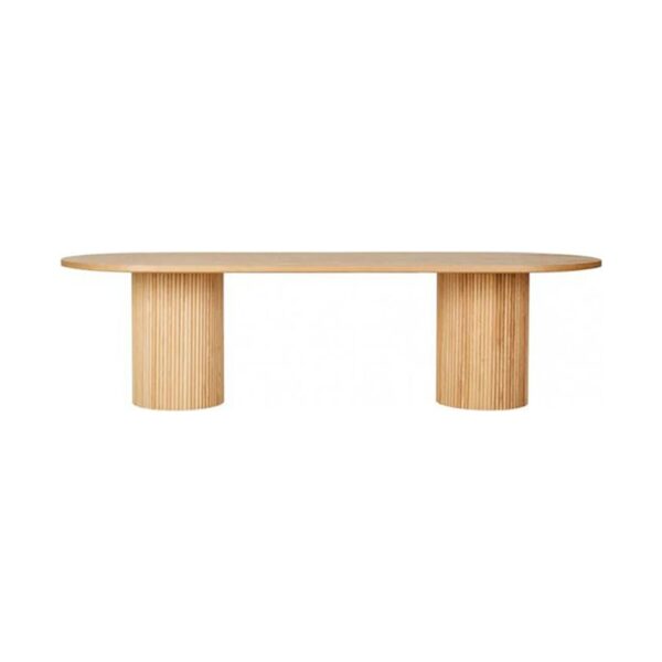Benjamin Oval Ripple Dining Table