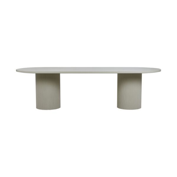 Benjamin Oval Ripple Dining Table