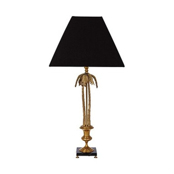 Palm table lamp