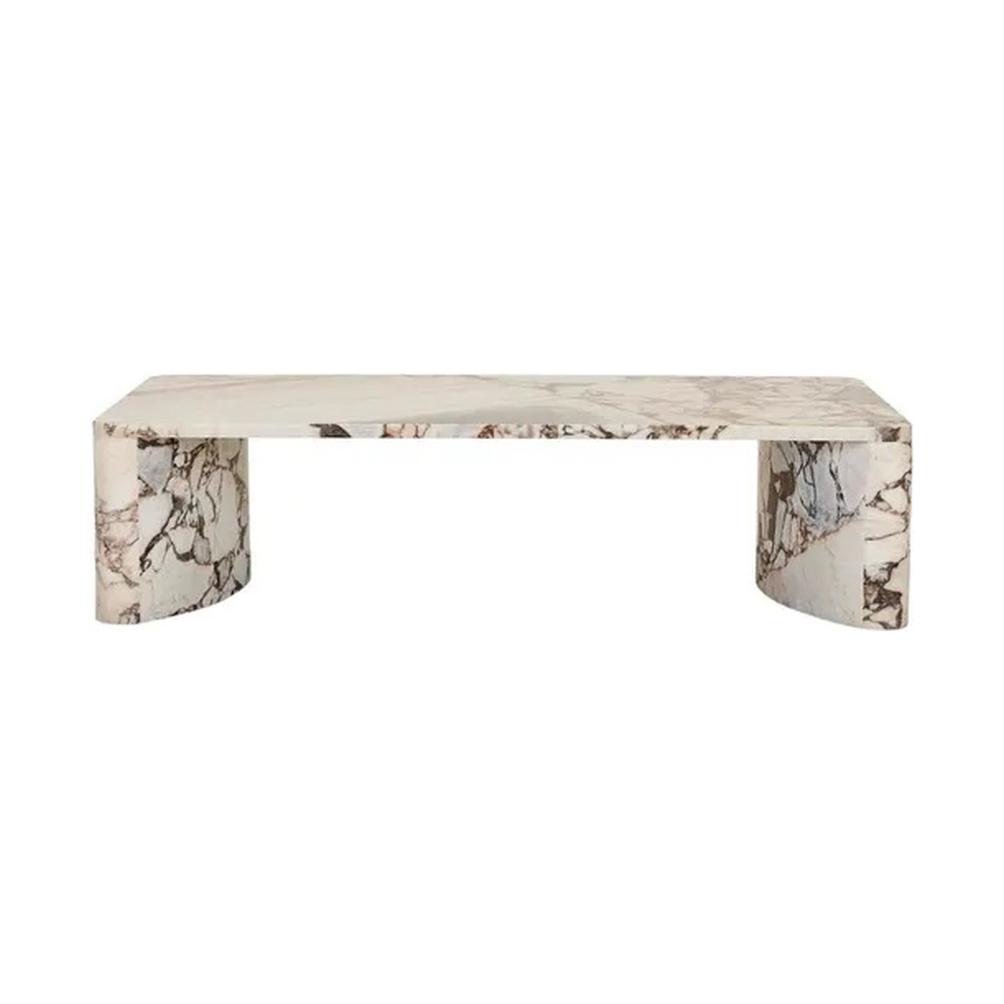 Verity natural marble coffee table