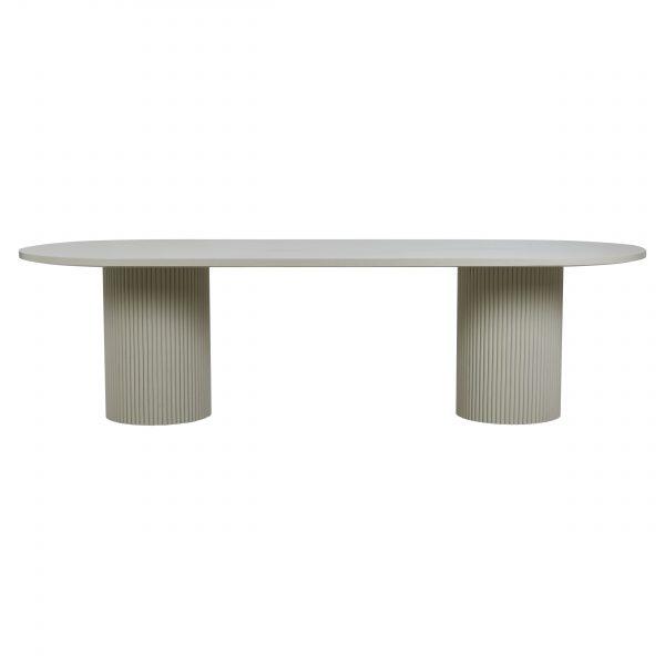 Benjamin Oval Ripple Dining Table