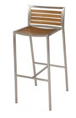 Polaris Bar Stool With Back