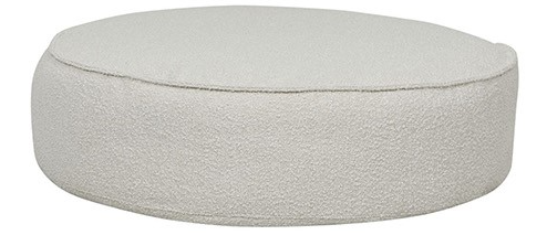 Vittoria Retreat Round Ottoman