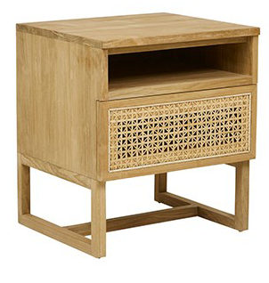 Willow Woven Bedside