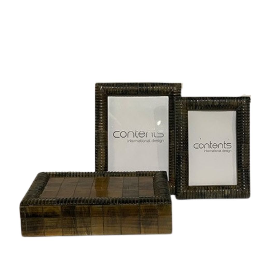 Resin Horn Frame & Box