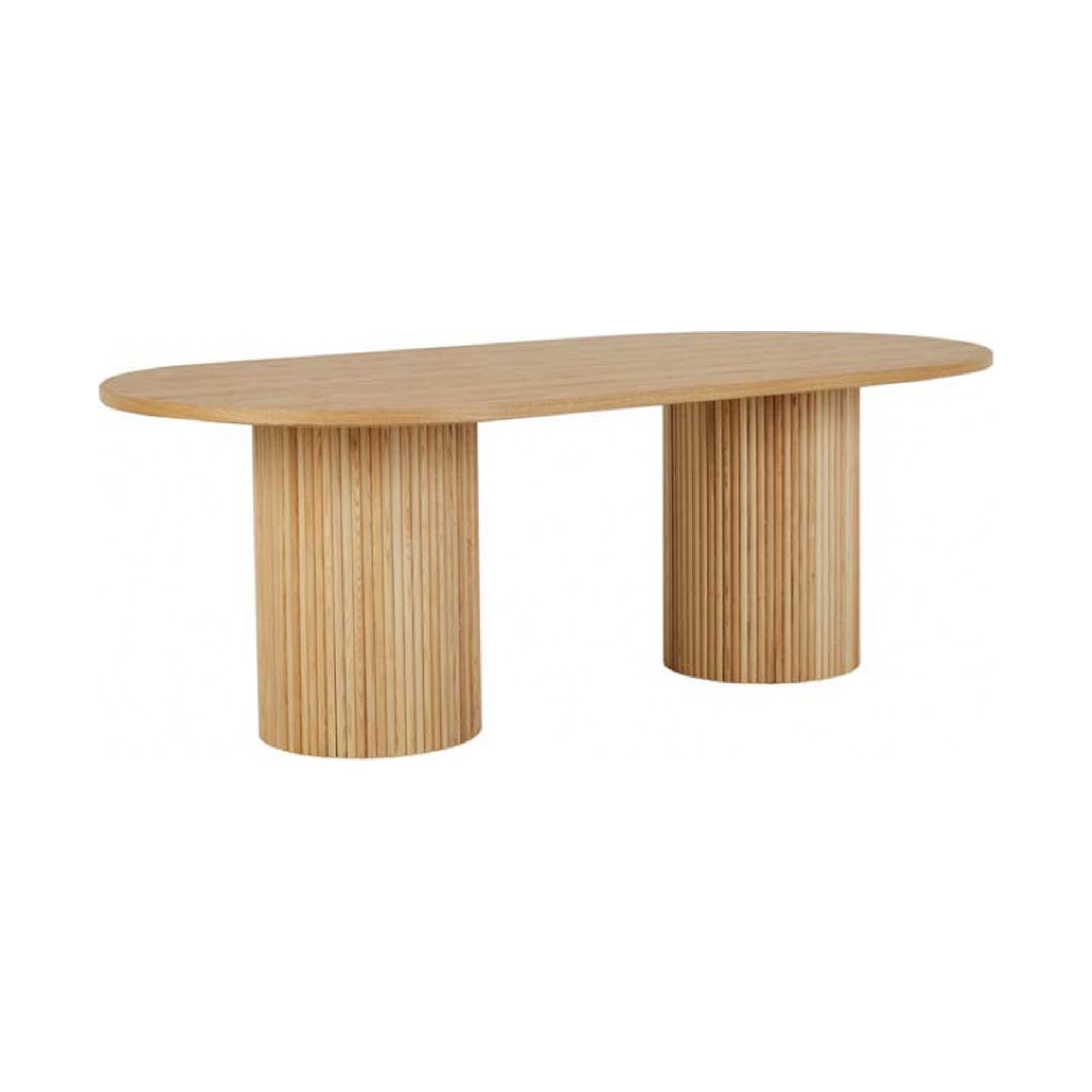 Benjamin Oval Ripple Dining Table