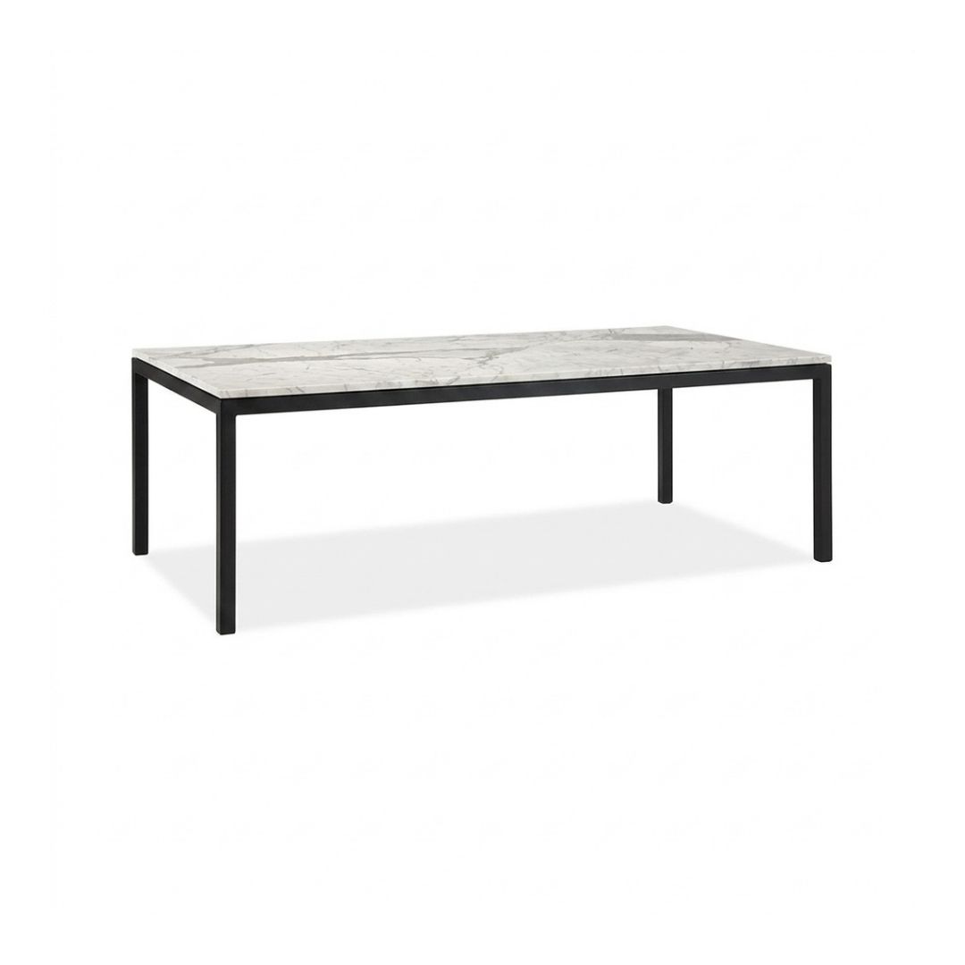 Lyla Dining Table (Black Frame)
